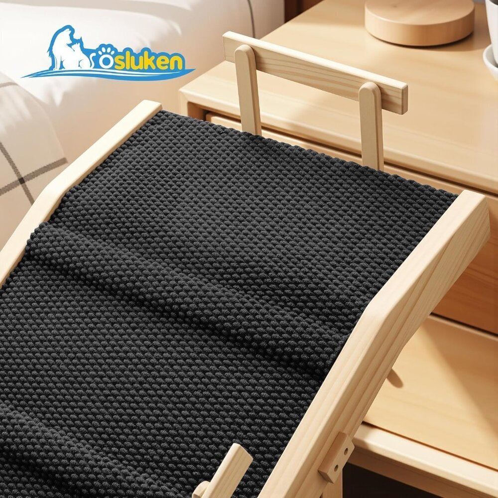 Dog Ramp for Bed with Rails, 64" Long Foldable Pet Ramp - Picture 4 of 7
